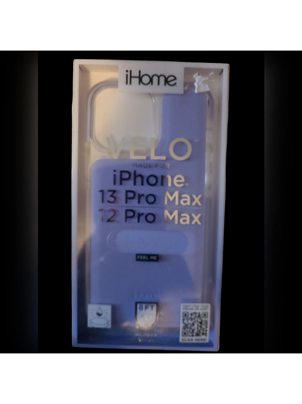 iHome Purple iPhone 13/12 Pro Max Case